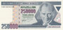 TURKEY P.211 - 250.000 Lira L.1970 (1998) UNC_7