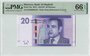 MOROCCO P.74a - 20 Dirhams 2012 PMG 66 EPQ_7