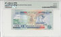 EAST CARIBBEAN STATES P.48a - 10 Dollars 2008 PMG 64 EPQ_7