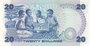 KENYA P.21b - 20 Shillings 1982 UNC_7