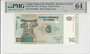 Congo Democratic Republic 10 Francs 1997 Pick 87B PMG Choice UNC 64 Obverse