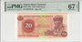 Angola 20 Kwanzas 1976 Pick 109a PMG Superb Gem UNC 67 EPQ Obverse