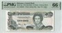 Bahamas ½ Dollar 1974 Pick 42a PMG Gem UNC 66 EPQ Obverse
