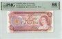 Canada 2 Dollars 1974 Pick 86 PMG Gem UNC 66 EPQ Obverse