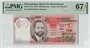 Mozambique 100 Meticais 2011 Polymer Pick 151a PMG Superb Gem UNC 67 EPQ TOP POP Obverse