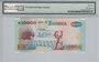 Zambia 10.000 Kwacha 1992 Pick 42a PMG Gem UNC 66 EPQ Reverse