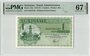 Suriname 1 Gulden 1979 Pick 116e PMG Superb Gem UNC 67 EPQ Obverse
