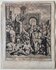 Antieke gravure Ezra leest de Wet Nehemia 8 Ottens 1754